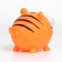 Tiger dog toy 12 cm, orange