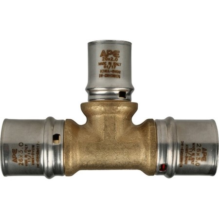 STOUT SFP-0005-262026, D = 26 x 20 x 26 mm, transition, brass-2