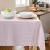 Tablecloth, size 140x220, lilac color