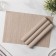 Set of serving napkins on the table "Ann", 4 pcs, 30 × 45 cm, beige color