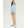 Jumper for girls, height 122 cm, blue color