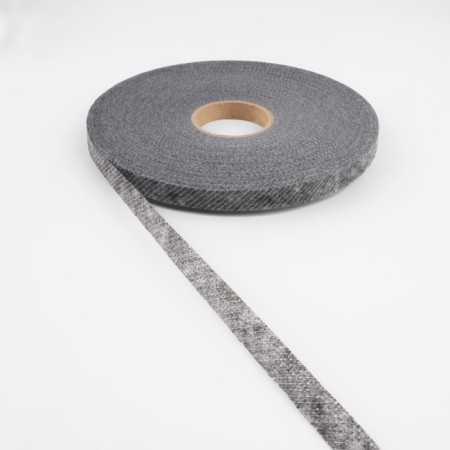 Blear tape is filament in oblique, 10 mm × 100 m, color gray color-1