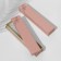 Gift box for a bracelet/chain/clock "Bow", 21 × 4, pink color