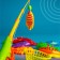 Fishing "sea": 1 fishing rod, 8 fish, net