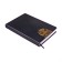 Dated diary 2025, A5, 176 sheets, Hong Kong, solid cover, pancake embossing, with liesse, block 80 g/m2, black