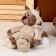 Soft toy "cat" in a suit, 25 cm, beige color