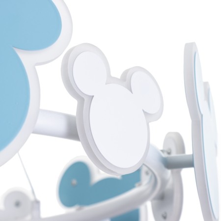 Mickey chandelier LED 36W 4000K blue 58x58x60cm-7