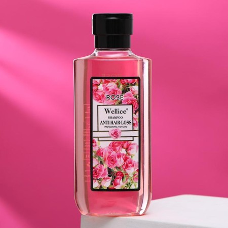 Professional shampoo against hair loss with a rose of 400 ml-1