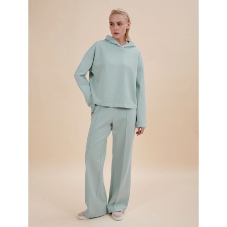 Female trousers, size l, color menthol-4