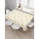 Golden Snowflakes tablecloth, rectangular, Saten, size 145x180 cm