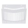 The wall tray is Istanm, white