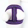 The ammunition set is soft, reflective, leash 120 x 2 cm, Osh 25-72 cm, purple