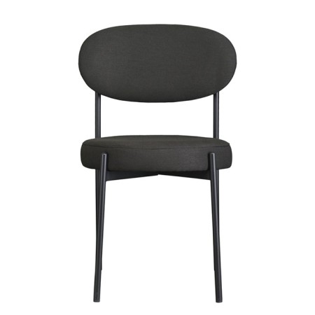 Kaja chair, 500 × 510 × 805 mm, matting, black color-7