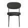 Kaja chair, 500 × 510 × 805 mm, matting, black color