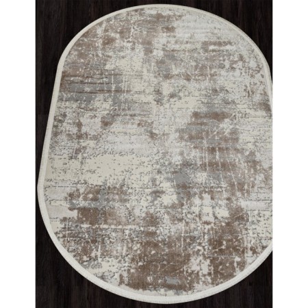 Oval carpet kardlen marmaris, size 145x230 cm, color Gry/D.Beige-1