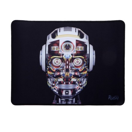 Mouse mat Smartbuy Rush Robot, 360x270x3 mm, black