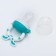 Nibbler for feeding, with silicone mesh "Bunny", Blue color