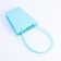 Bag for flowers Blue moisture-resistant, 17x17-11.5x11.5-20 cm