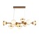 Suspended chandelier NIKA E27 360W