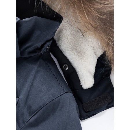 Winter park for a boy, height 128 cm, dark blue color-5