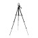 Luazon floor tripod, height regulation 34-108 cm, black