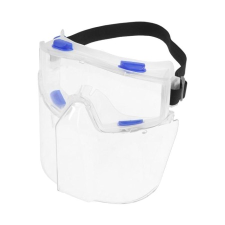 Protective tundra glasses, with a shield