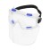Protective tundra glasses, with a shield