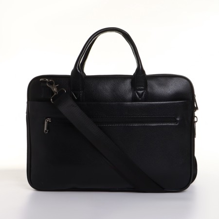 Male bag, black color-4