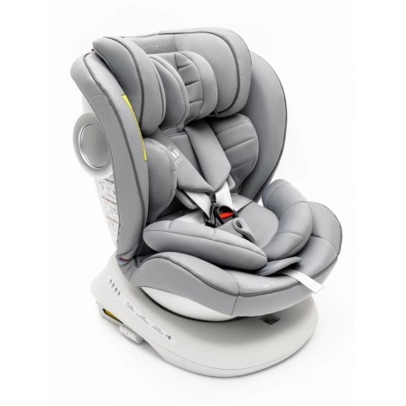AMAROBABY Champion, ISOFIX fastening, class D, group 0+/1/2/3 (0-36 kg), gray gray-4