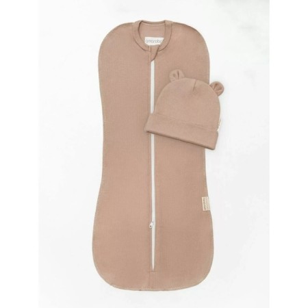 Lightning diaper with a fascion hat, height 68-74 cm, beige color