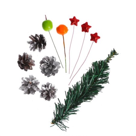 New Year's decor "Festive set" Silver-1