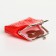 Women's wallet on the farmar, red color
