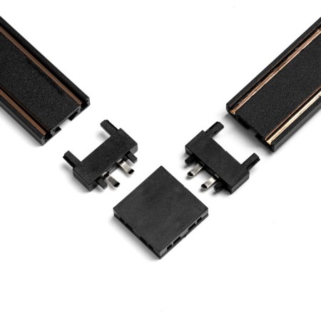 Connector ultra-shaped B-shaped black 3.6x3.6x0.6 cm-3