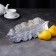 Fruit dish of Dolyana "Sebert leaf", 37 × 14 cm, silver color