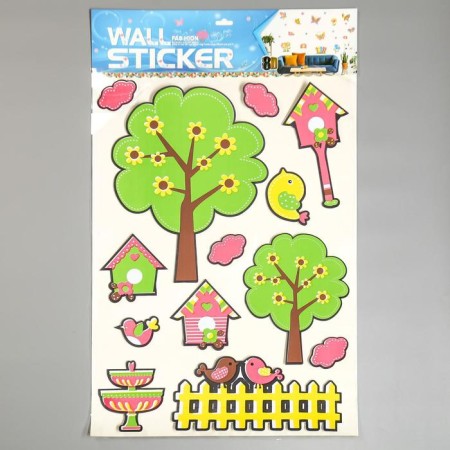 EVA Stick "birdhouses" 79x49 cm-2