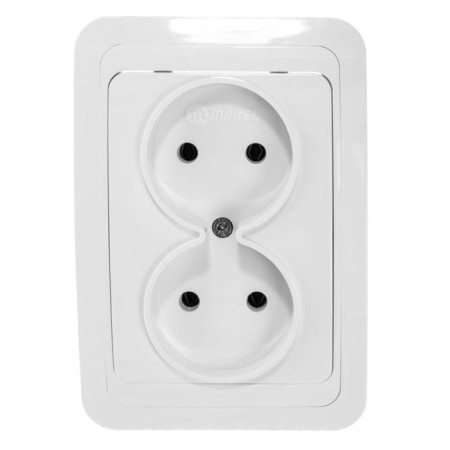 Makel 12017 Mimoza, SP, 2 sockets, IP20