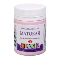 Acrylic matte paint 50 ml, ZHK Decola, Sakura, 14328370
