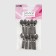 Automatic castle for lightning "Spiral", No. 5, 10 pcs, color black nickel