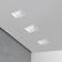 Builtrous lamp Elektrostandard, Punto, 90x90x43 mm, GU10, white color
