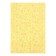 Colored felt is soft with the A4 Devente pattern. White flowers 5 colors, 5 sheets, thickness 2 mm