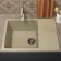 Uperwood Econ UPD-202 kitchen washing, oval, color 002 beige matte