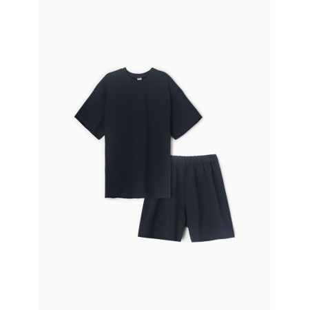 Women's costume (T -shirt, shorts) minku: casual collection color graphite, size 44-11
