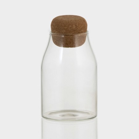 Glass Bank for Fruent products "Eco", 400 ml, 8 × 14 cm