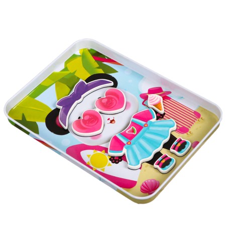 Magnetic set "Hot holidays", in a tin box-4