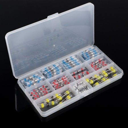 The tube is thermal -shaped, set 100 pcs-2