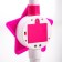Musical microphone on the princess stand, light, sound