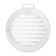 Ventilation grate Zein, D = 100 mm, round, with a net, with a flange, stiff