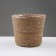 Kashpo wicker "safari", 25.5x25.5x23 cm, natural