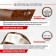 SkyWay Style-1 braid, PVC size, brown