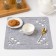 Napkin Decorative shade "Classic" color gray, 30x30 cm, 100% p/e, felt